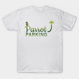 Parrot Parking - Green  Cheek Conure T-Shirt